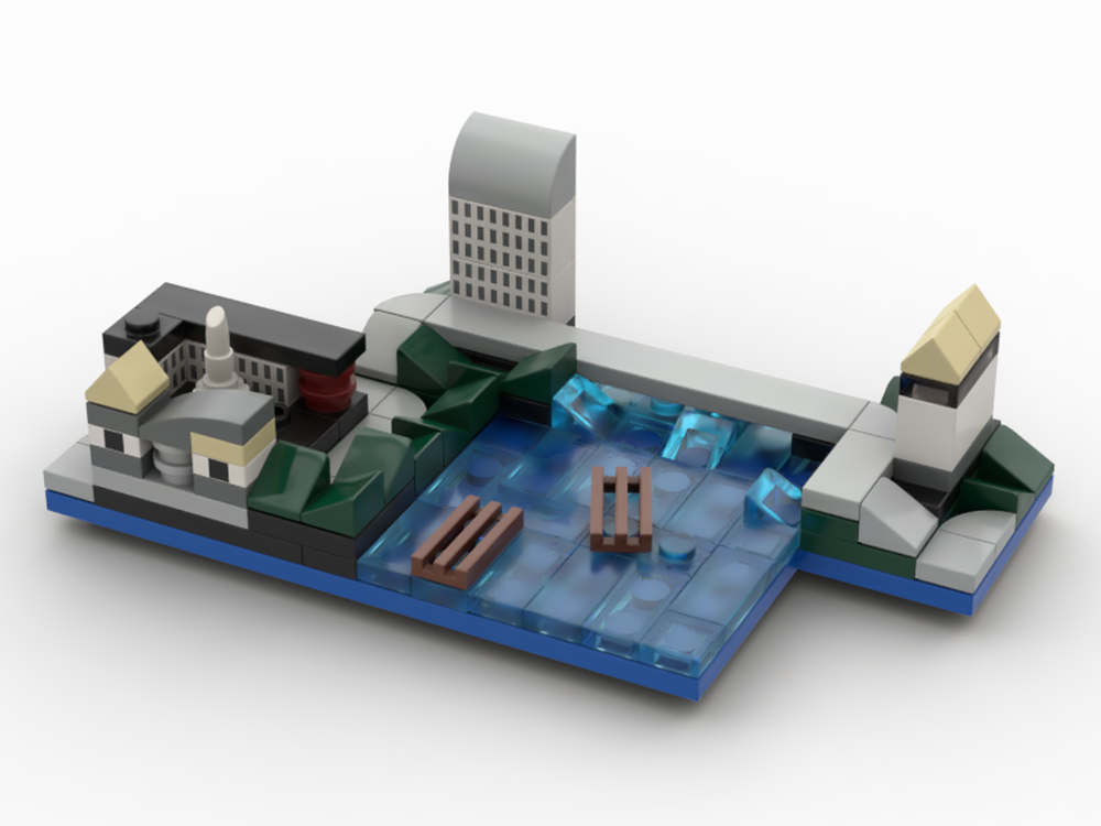 Lego On the river