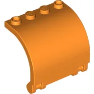 Panel 3 x 4 x 3 Curved / Orange