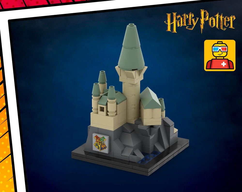 Lego Mini H0gwarts Microscale [Harry P0tter]
