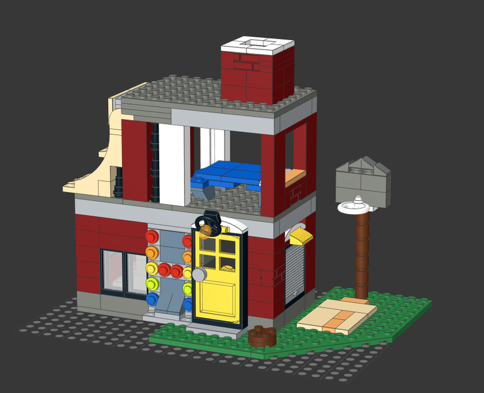 Lego Modular House Alternate Build (31081)