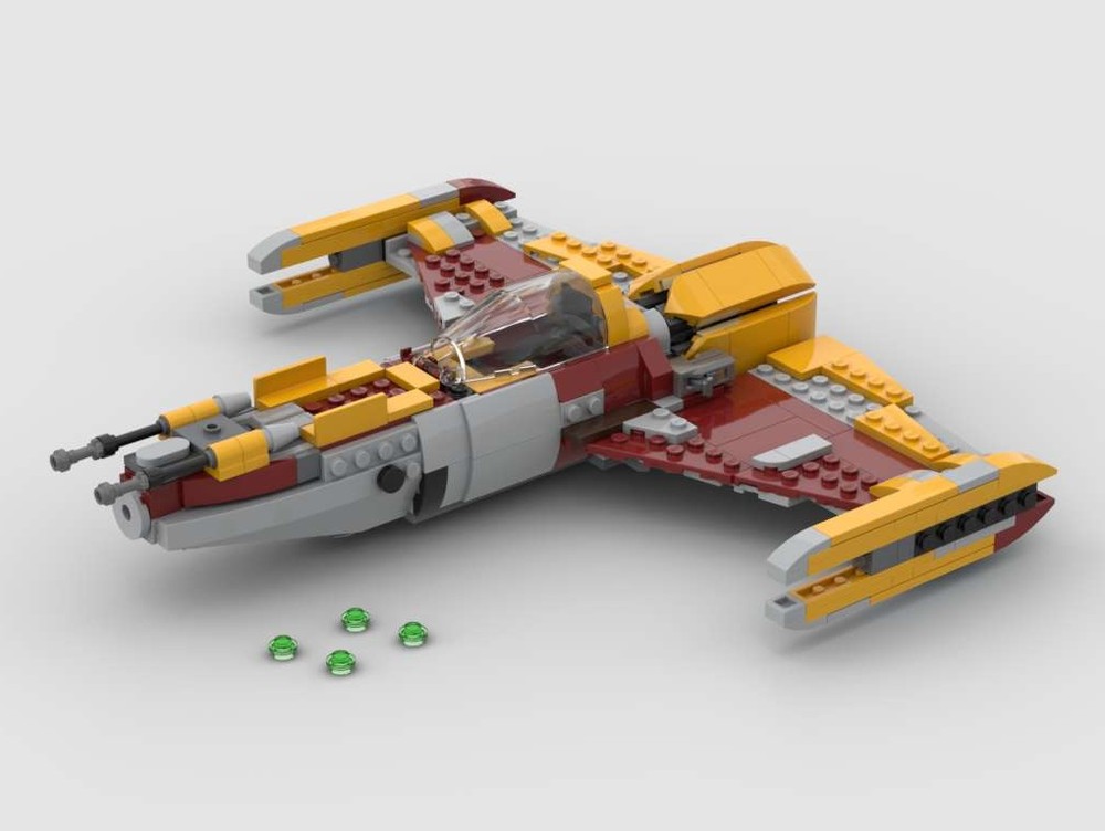 Lego MOC from Shin Hati’s Starfighter (75364)