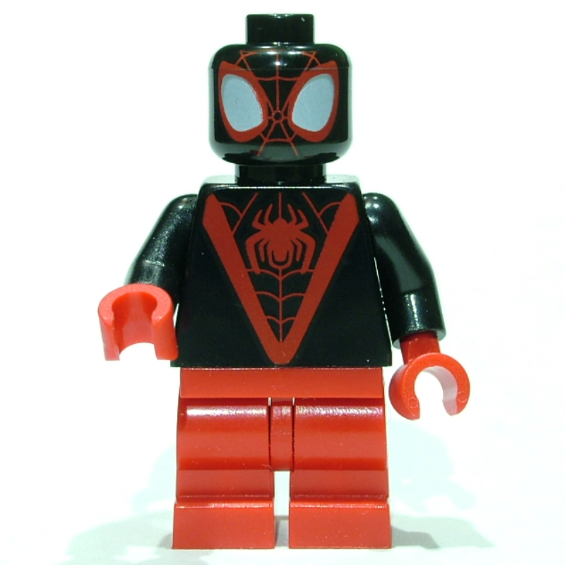 Lego Spin / Spider-Man (Miles Morales), Medium Red Legs