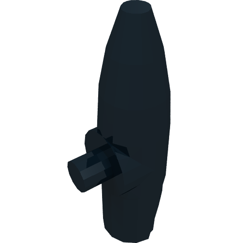 Lego Headwear Accessory Floodlight for Helmet, with Holes (Star Wars Clone Trooper) / Black