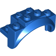 Lego Wheel Arch, Mudguard 4 x 2 x 2 1/2 / Blue