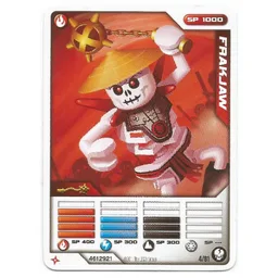 Trading Card, Ninjago Deck #1: 4 - Frakjaw - International Version / [No Color/Any Color]