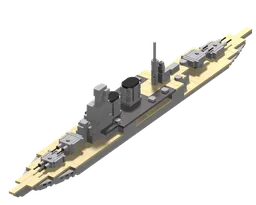 1:560 Scale HMS Hood