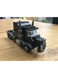 Transforming robot truck