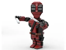 Dead-pool Lego Figure