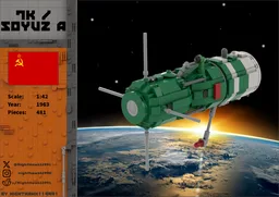 7K / Soyuz-A (1:42 Minifig scale)