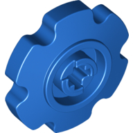 Lego Technic Tread Sprocket Wheel Small 6 Tooth / Blue