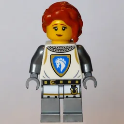 Horse Knight, Dark Orange Hair