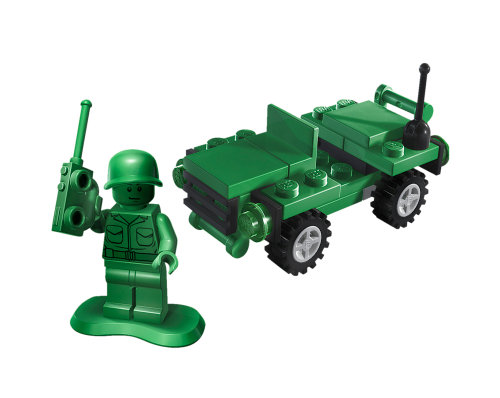 Lego Army Jeep
