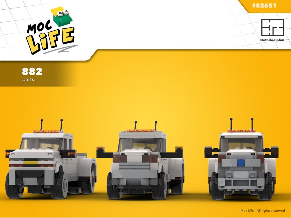 Lego 3 quad cab dually (Chevrolet, Ram & Ford)