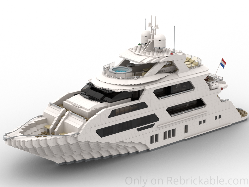 Lego Super Yacht