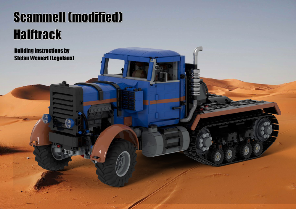 Lego Scammell (modified) Halftrack