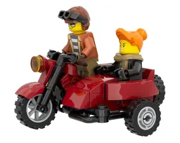 Motorcycle with sidecar