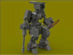 Military mecha inspired