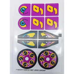 Sticker Sheet 2 for Set 8257-1 / [No Color/Any Color]