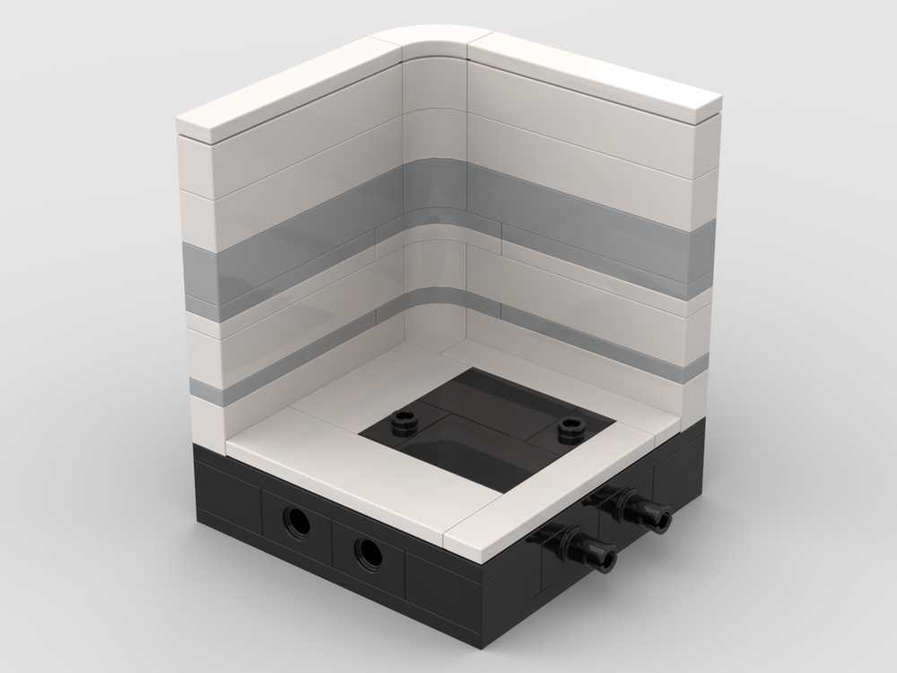 Lego Kamino Hallway Corner