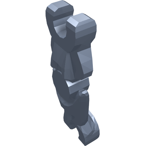 Lego Arm Mechanical, Super Battle Droid with 2 Clips [Original] / Pearl Sand Blue