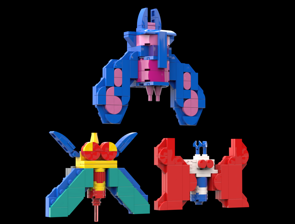 Lego Galaga Enemies v1