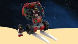 M:TRON Prototype Fork-Mech Transforming Vehicle