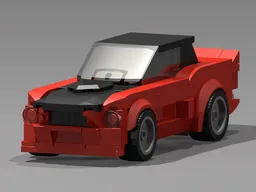 1967 Shelby Mustang EXP500 "Little Red" Coupe