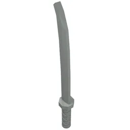 Weapon Sword / Katana [Octagonal Guard] / Light Gray