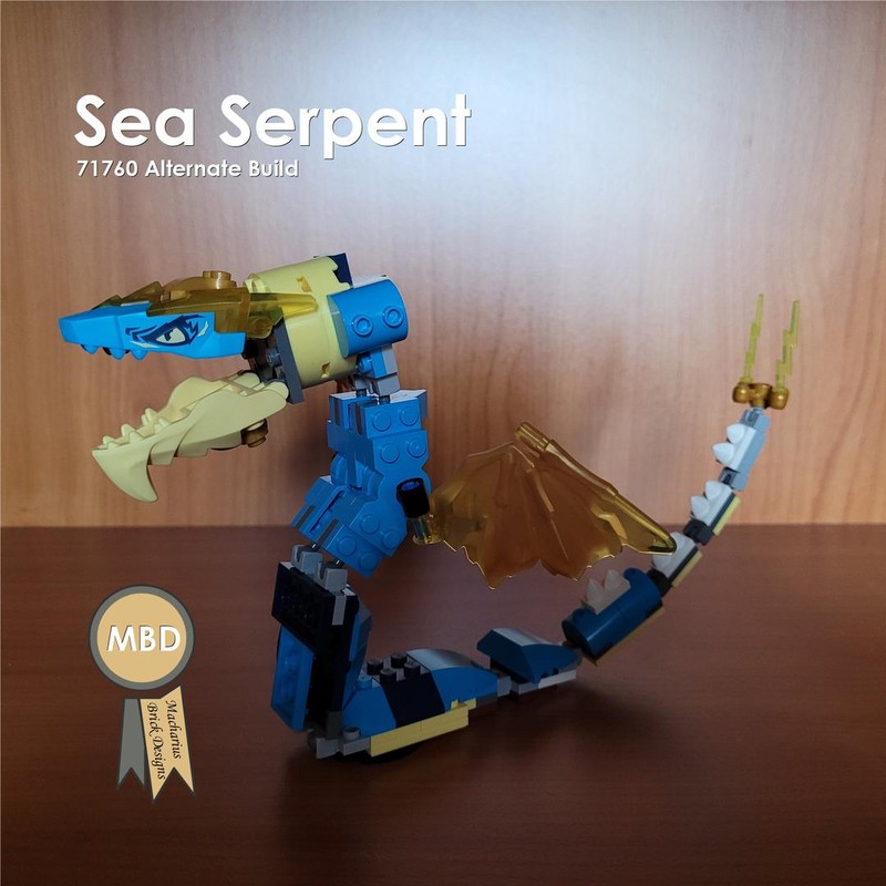 Lego Sea Serpent , 71760 Alternate Build