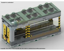 V2: Modular Logistics Center - Raildock Middle Section