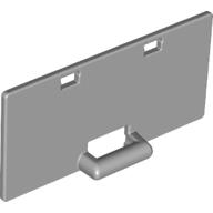 Lego Duplo Container Box 2 x 4 x 2 Door with Handle / Light Bluish Gray