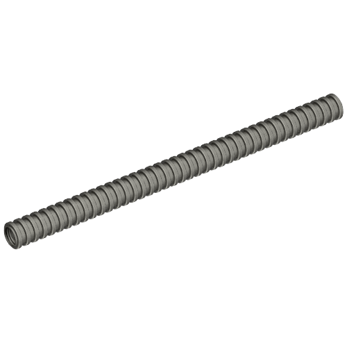 Lego Hose, Ribbed 7mm D. 13L / 10.4cm / Pearl Dark Gray