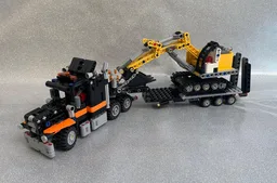 Truck With Liebherr 970
