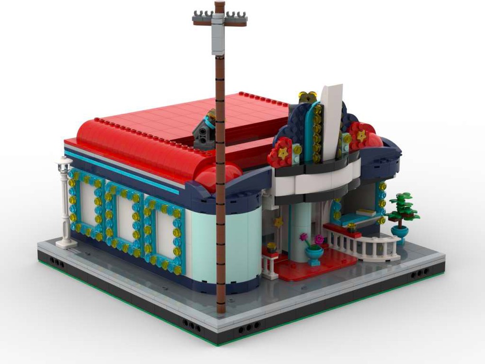 Lego Corner Movie Theater
