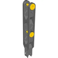 Duplo Toolo Arm 2 x 11 with Triangular Set Screw End / Dark Bluish Gray