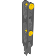 Lego Duplo Toolo Arm 2 x 11 with Triangular Set Screw End / Dark Bluish Gray
