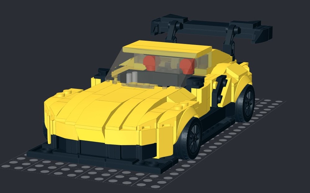 Lego 76901 WidebodyTime Attack MOD