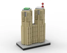 1:2000 Tokyo Metropolitan Government Building