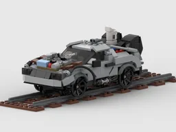 DeLorean BTTF - 8 stud wide