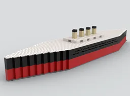 Retro Titanic Ship