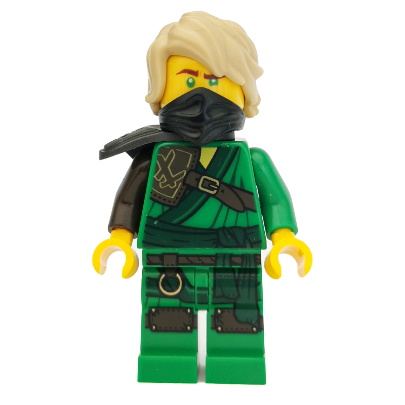 Lego Lloyd with Hair (Secrets of the Forbidden Spinjitzu)