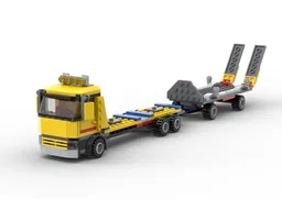 Container Truck and Log/Car Trailer