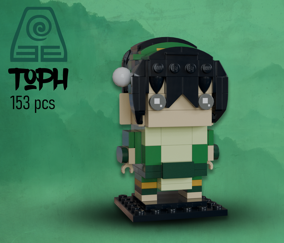 Lego Toph from Avatar the Last Airbender (Season 1)