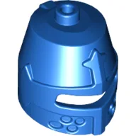 Helmet Castle Closed with Eye Slit / Blue