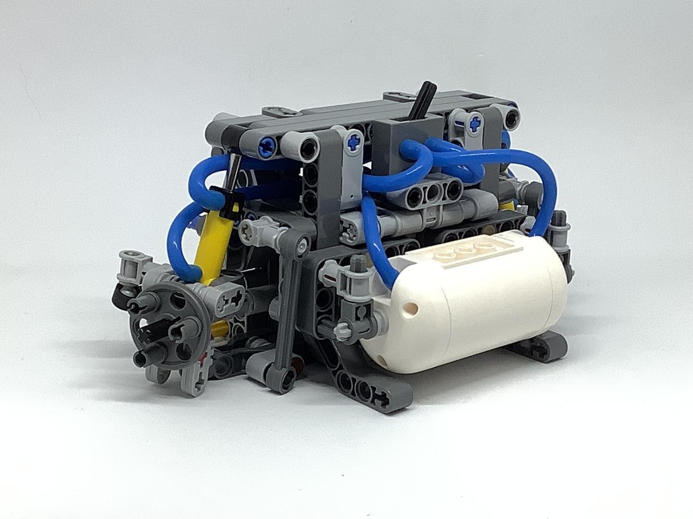 Lego McPherson front axle