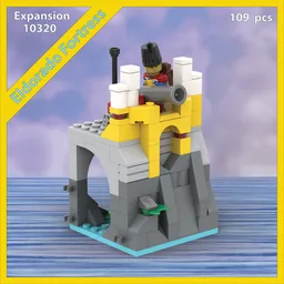 Cannon Wall Expansion: Eldorado Fortress (10320)