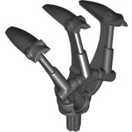 Large Figure Weapon, Claw, Triple, with Axle / Black