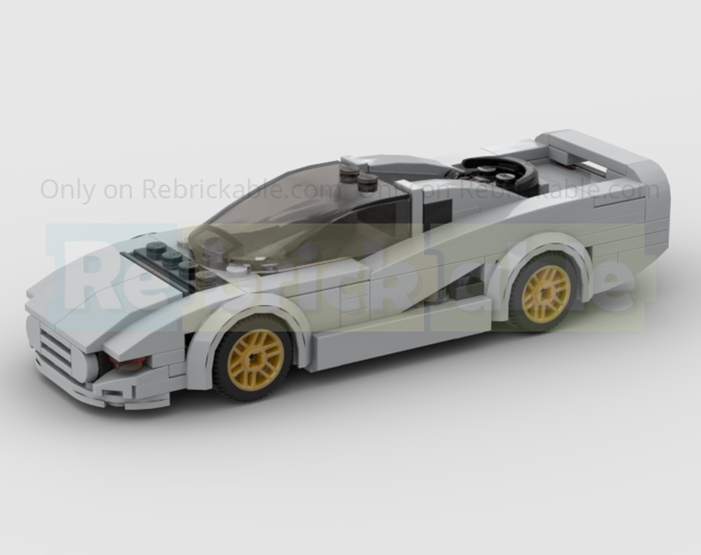 Lego 6-Wide Jaguar XJ220