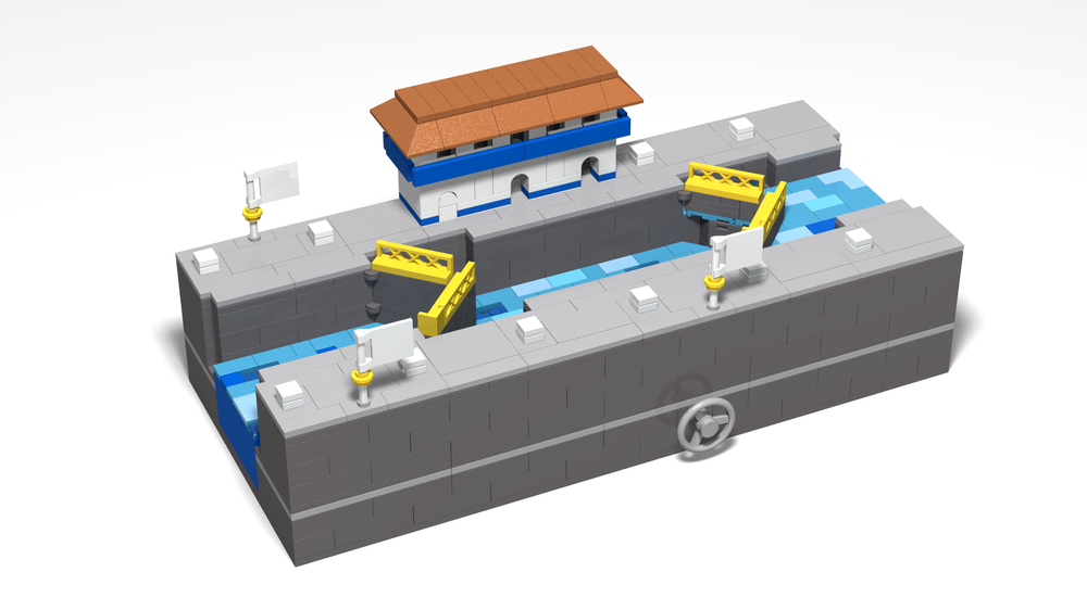 Lego Panama Canal