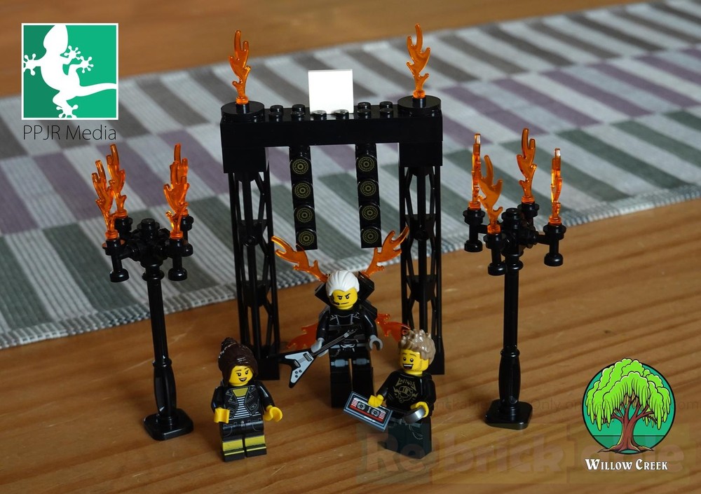 Lego The Willow Creek Legostein Rock Concert